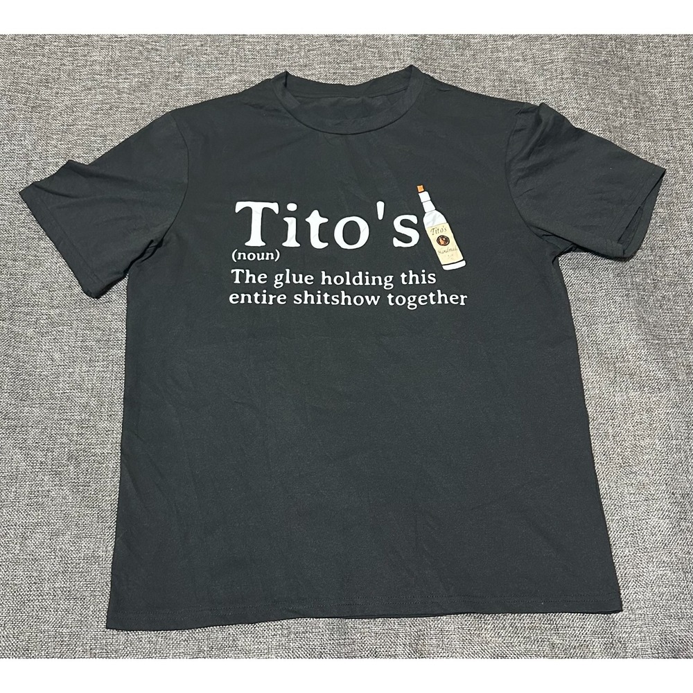 Tito's‎ Men's L Black Shirt